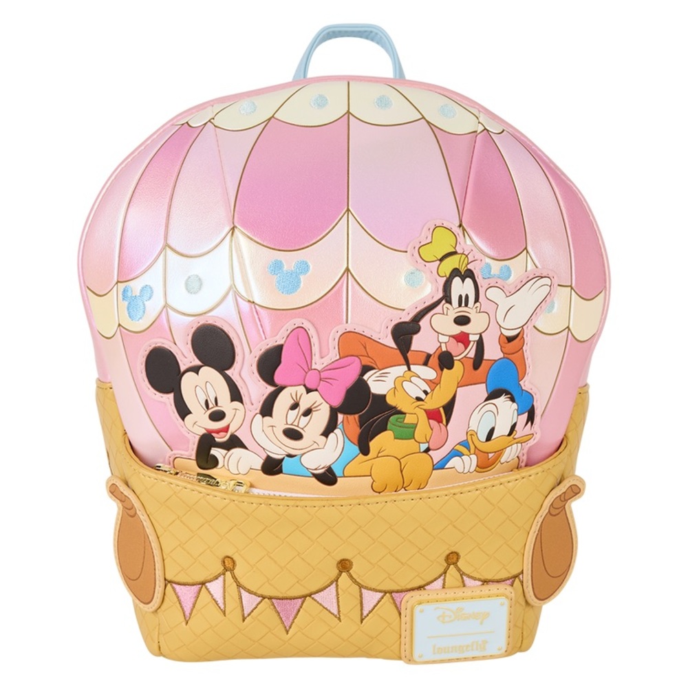 Mickey & Friends Hot Air Balloon Figural Mini Backpack